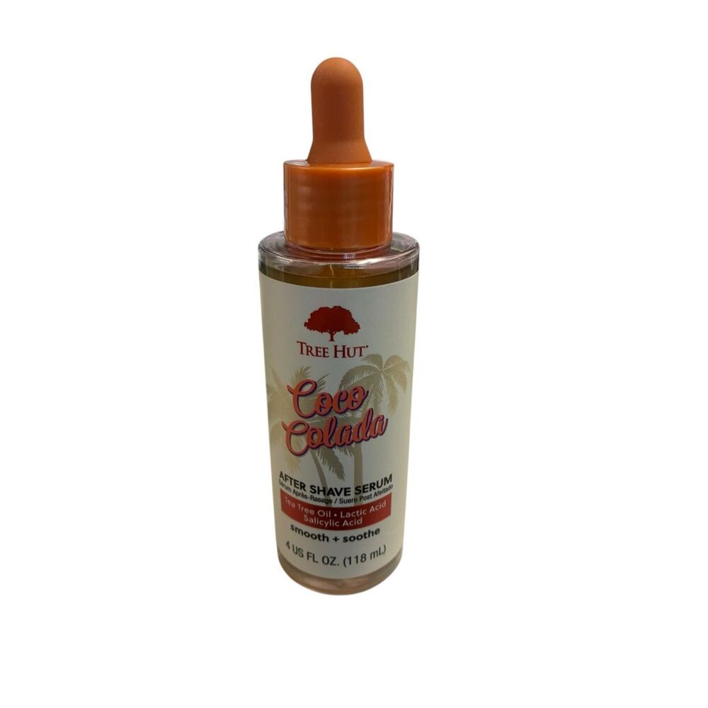 Tree Hut‎ Coco Colada After Shave Serum 4oz Tea Tree Lactic Acid NEW